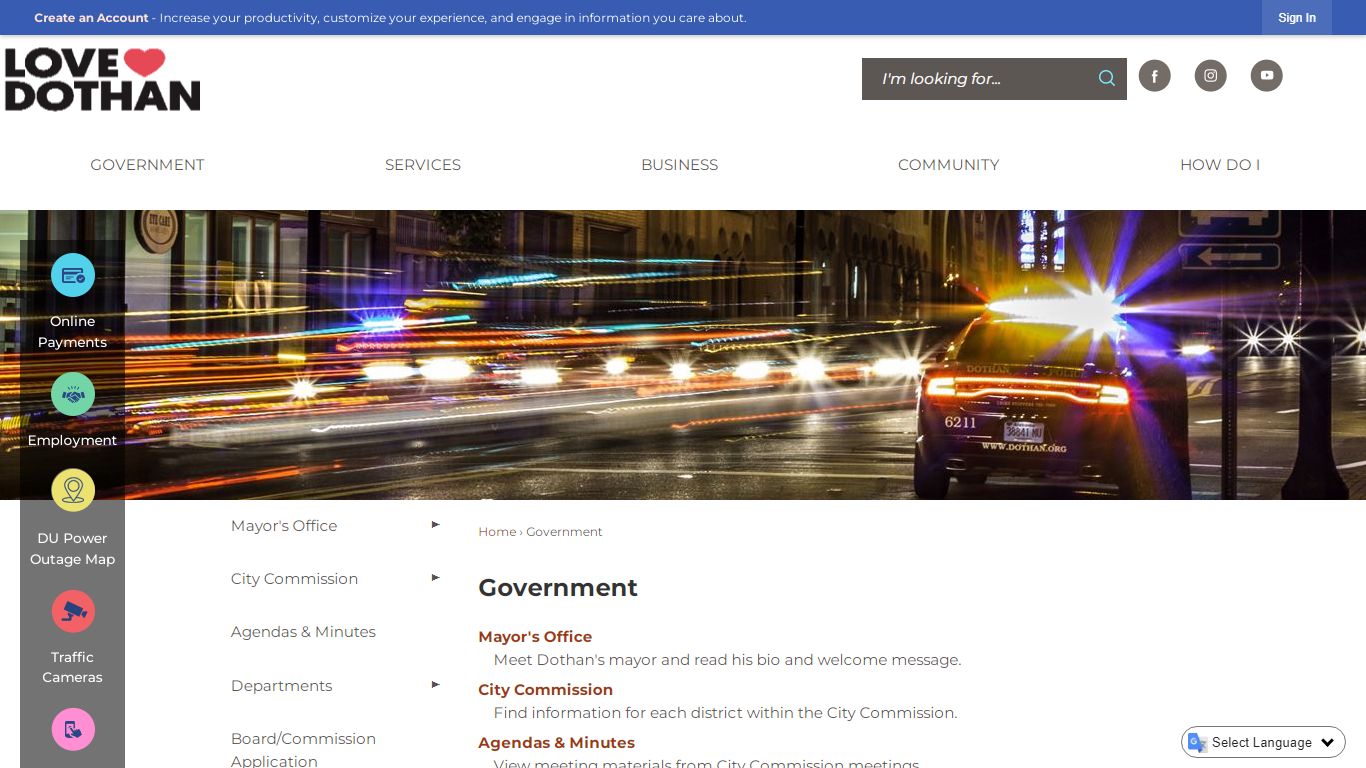 Government | Dothan, AL - Official Website