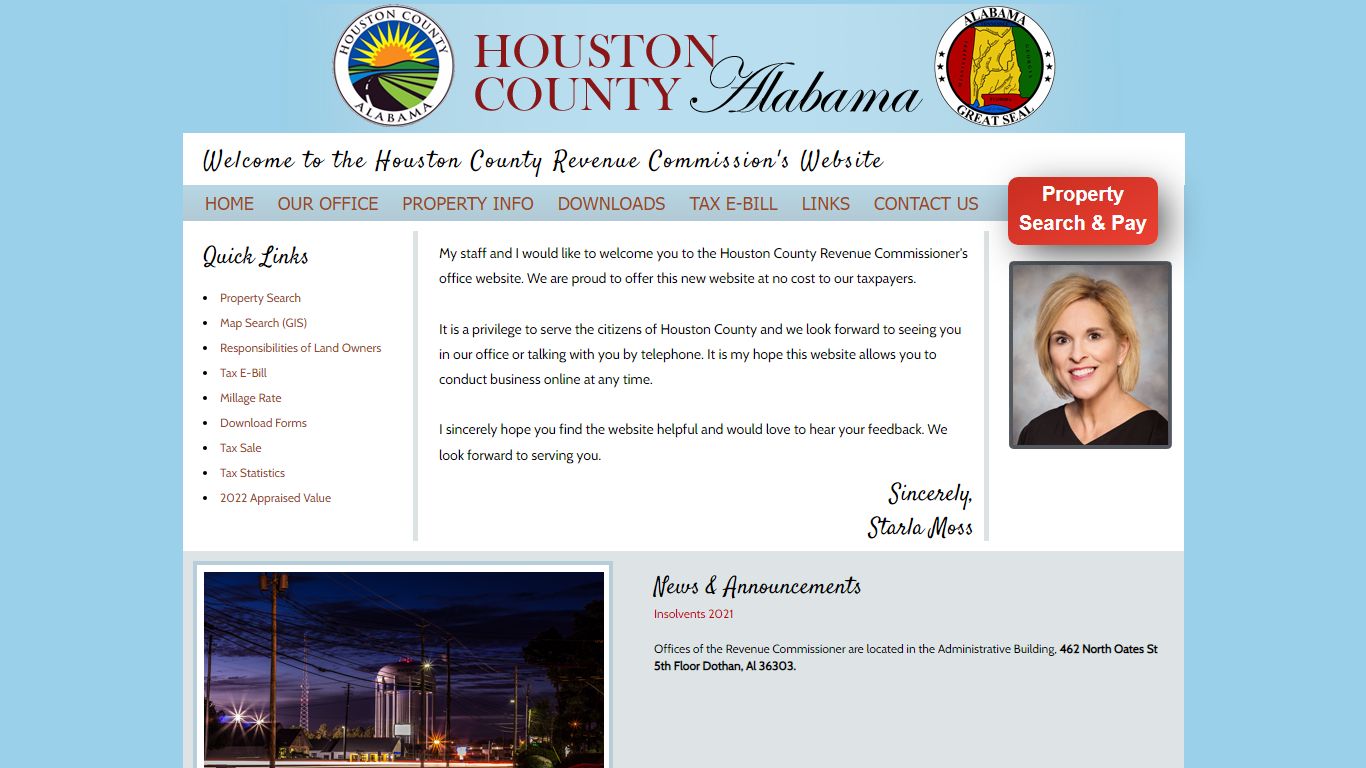 Home ::Houston County Revenue::